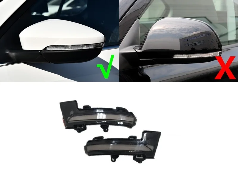 Dynamic LED Blinker Indicator Mirror Turn Light Signal Repeater Suitable for Skoda Octavia 5E RS Combi Volkswagen T ROC A11