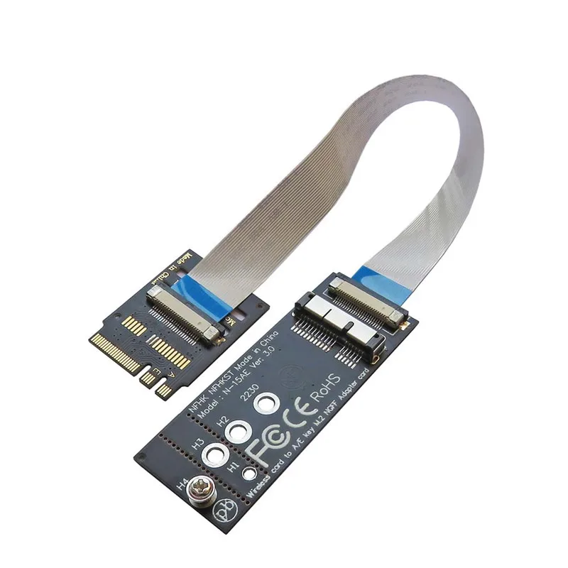 Cable de extensión de tarjeta adaptador M.2 WiFi a BCM94360CD BCM94331CD BCM943602CDP