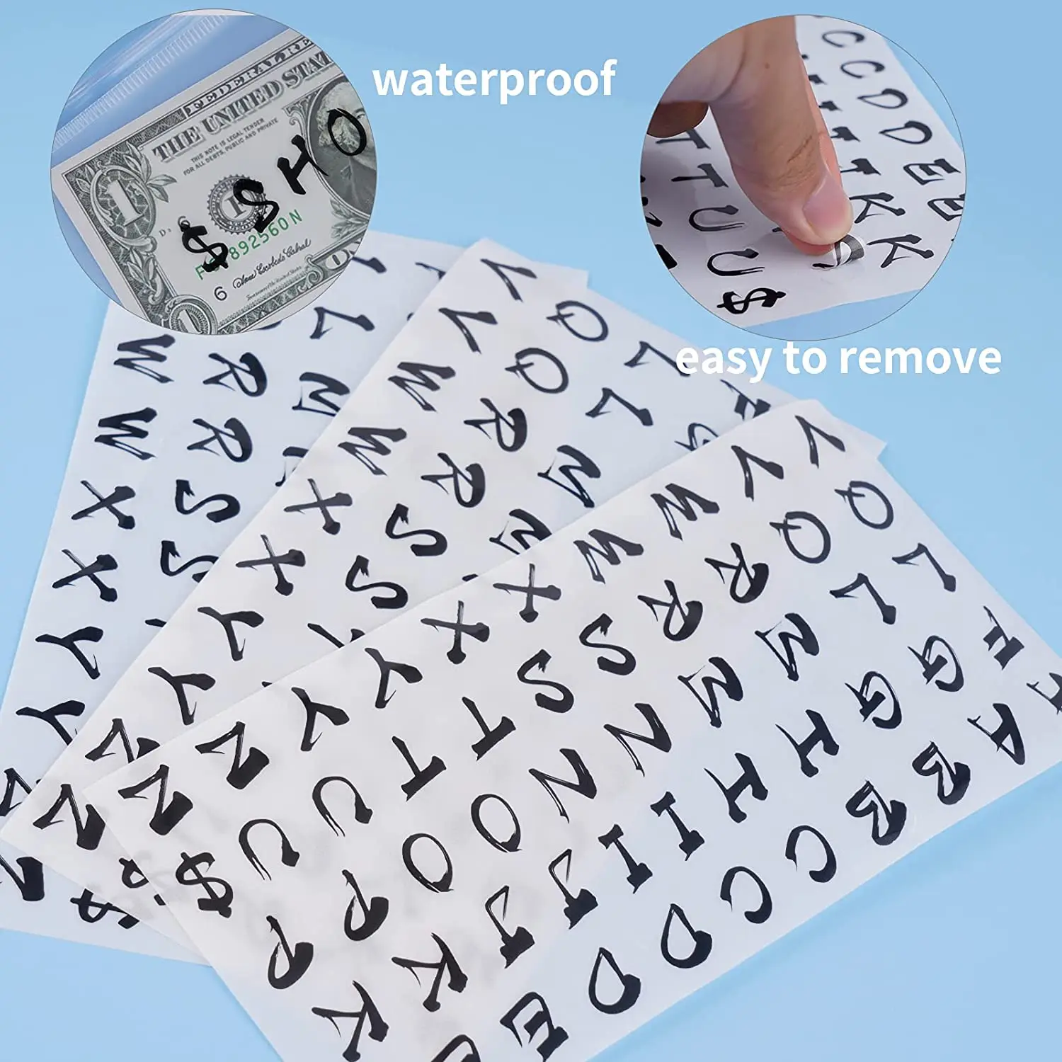 30 Pieces Budget Binder Money Saving Envelopes System, 12Pcs  Zipper Pockets, 12 Expense Budget Sheets,6 Letter Sticker Labels