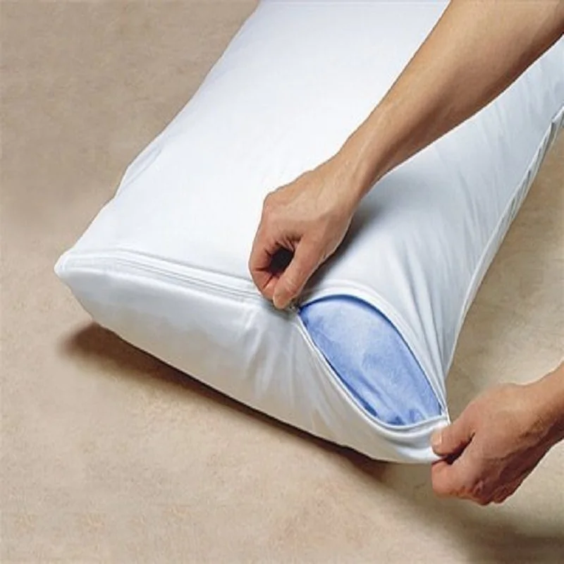 30x50 Pillow Cover Waterproof Pillow Protector Anti Mites Bed Bug Proof Zipper White Pillow Cover Allergy Pilow Case DropShiping