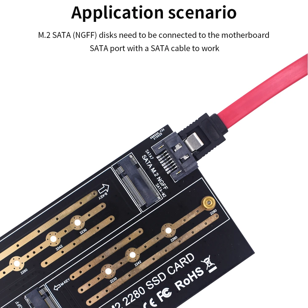 Pojedynczy/podwójny Port M.2 NVME NGFF do Pcie 4x płytka przyłączeniowa B/M obsługa interfejsu klawisza PCI Express 3.0 2230 2242 2260 2280 M.2 SSD