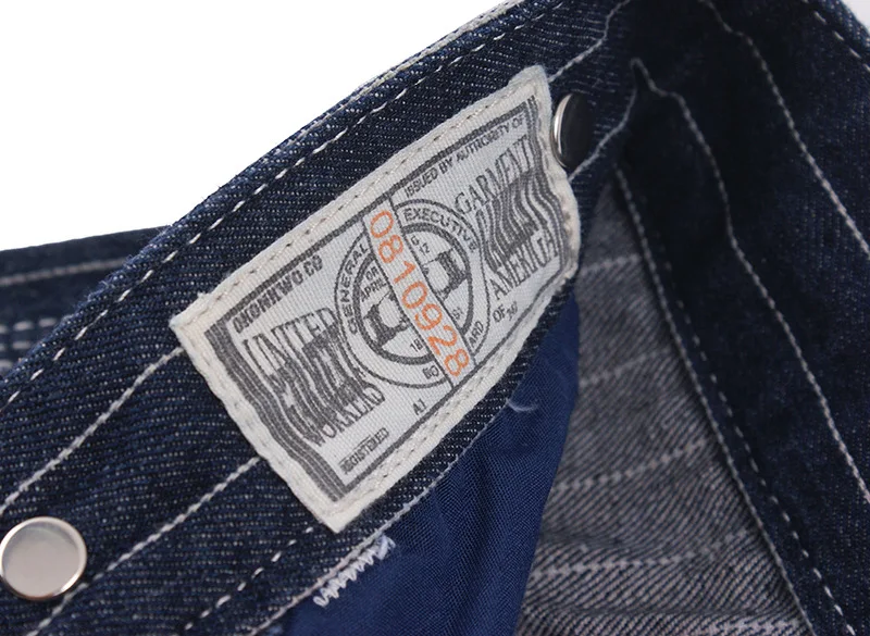 Gestreifte Jeans mit weitem Bein für Männer lose Eisenbahn overalls für Herren, Damen, Hängebange, Outdoor-Camping jagdhose, die neue Longs fischt – Detail 16