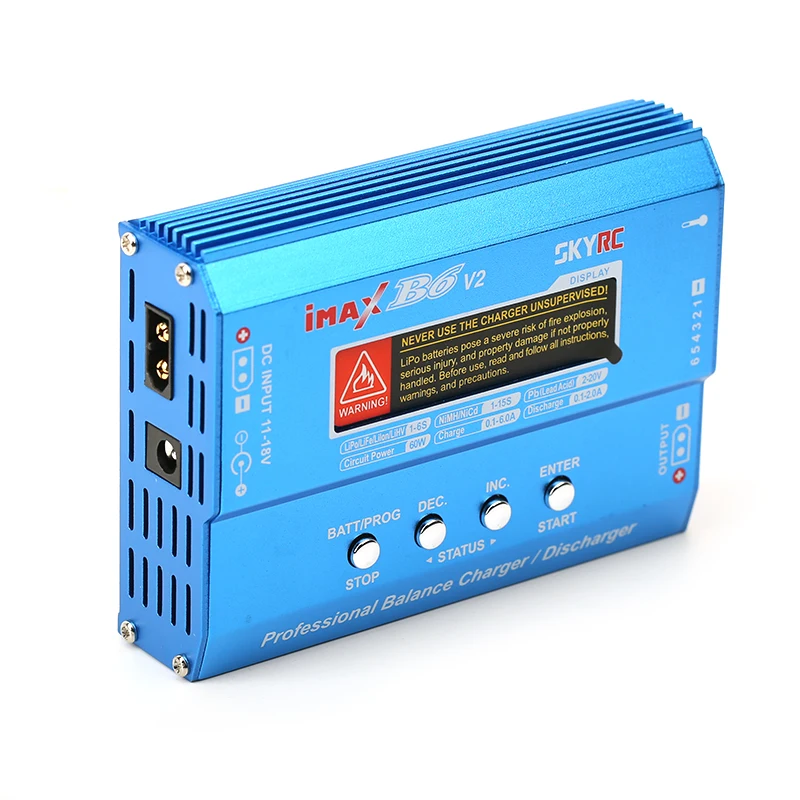 NEW Original SKYRC IMAX B6 Digital RC Lipo NiMh Battery Balance Charger With AC POWER 12v 5A Adapter for RC Helicopter Toys