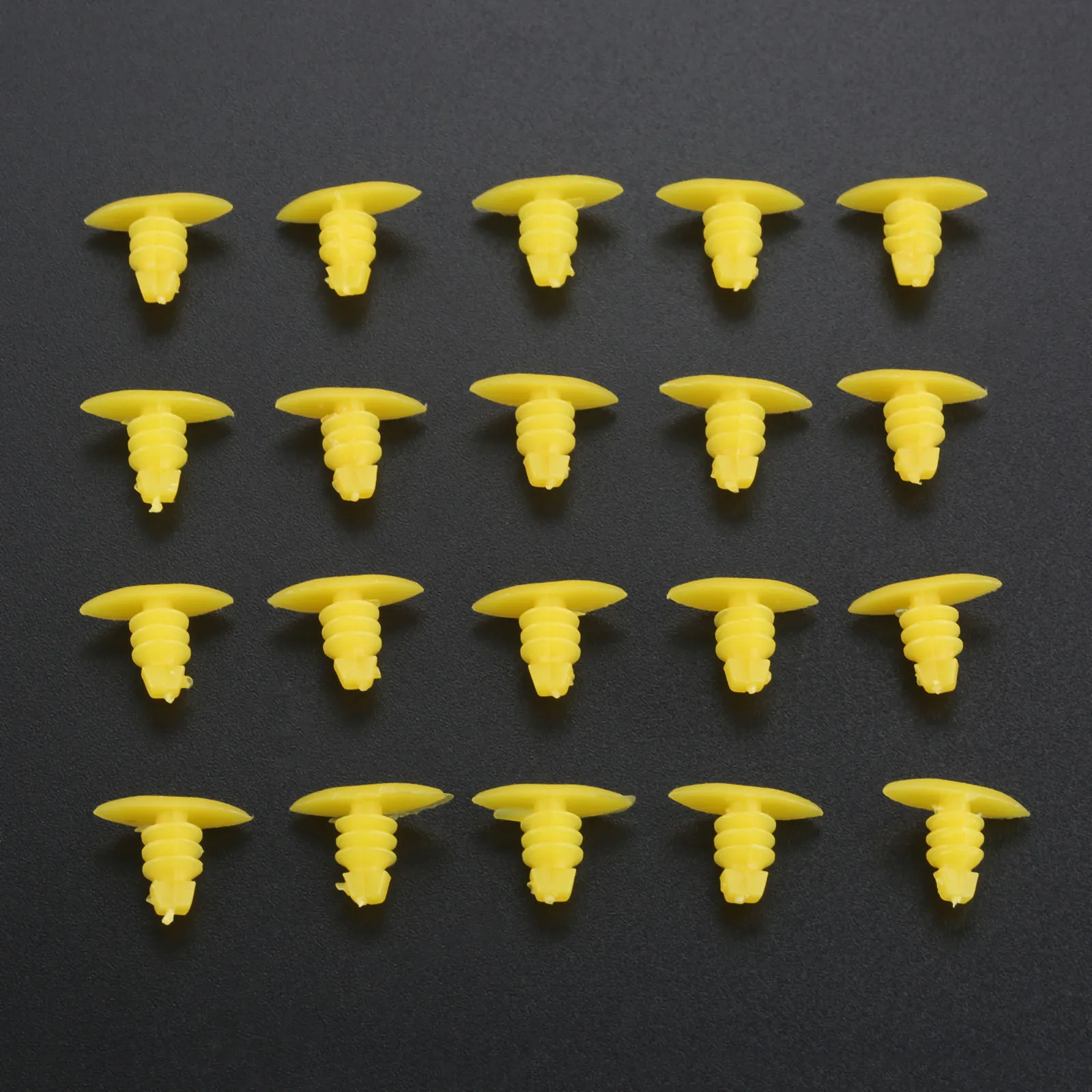 200pcs Universal Auto Fastener Replace Screws Weatherstrip Retainer Plastic Rivets Seal Clip for Honda Toyota For All Car