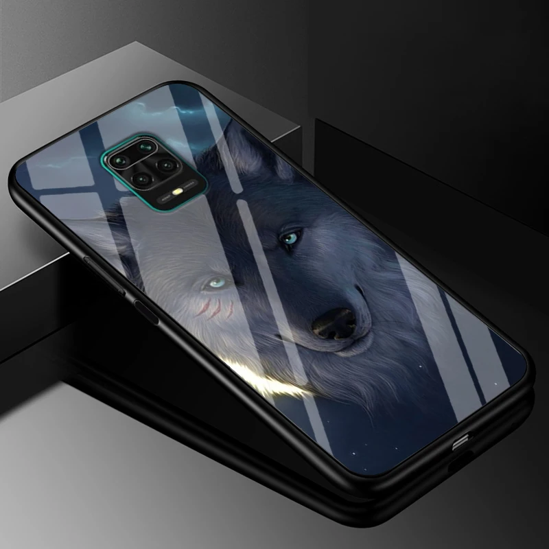 Glass Back Cover For Xiaomi Redmi Note 9 Pro Case Tempered Glass Case For Xiaomi Redmi Note 9 Pro Max Case Redmi Note Note9 9 s