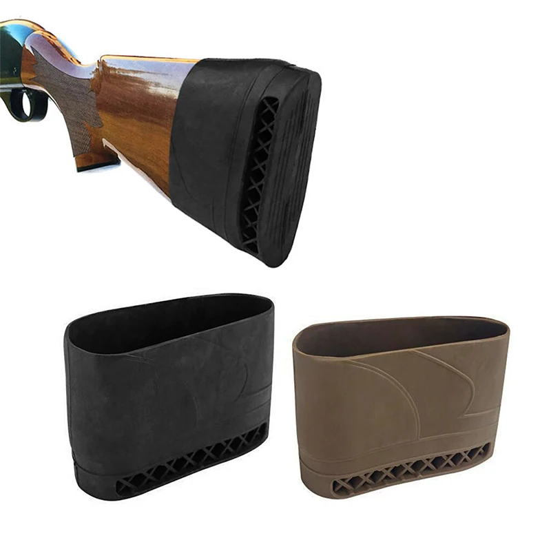 

Hunting Rifle Rubber Recoil Pad Slip-On Buttstock Shotgun Shooting Extension Shotgun Gun Butt Protector Rubber