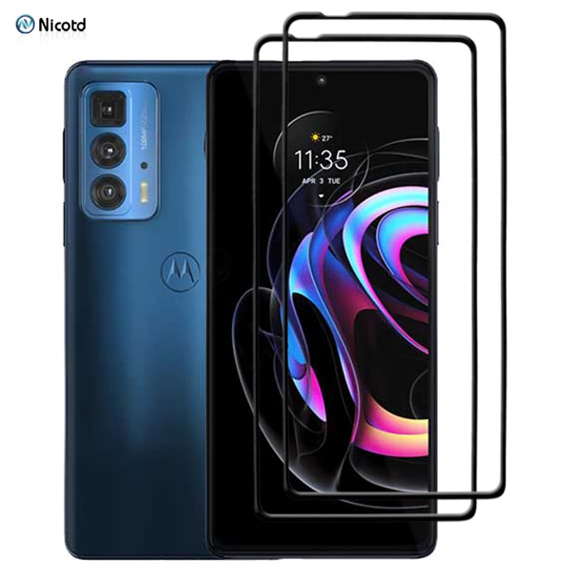 

2pcs/lot For Motorola Moto Edge 20 Pro Screen Protector Tempered Glass For Moto Edge 20 Lite Full Cover 9H Glass On Moto Edge 20