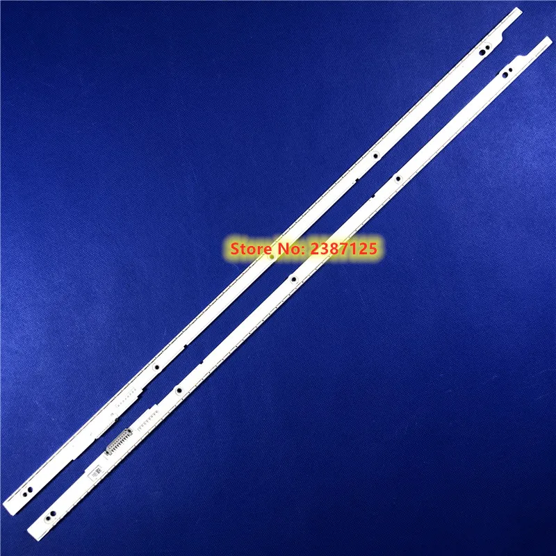 Tira VLED para V1LE-550SMA-R4 3D-7032LED-MCPCB-R 3D-7032LED-MCPCB-L UA55ES6100J UA55ES7000, 680mm, 2 peças