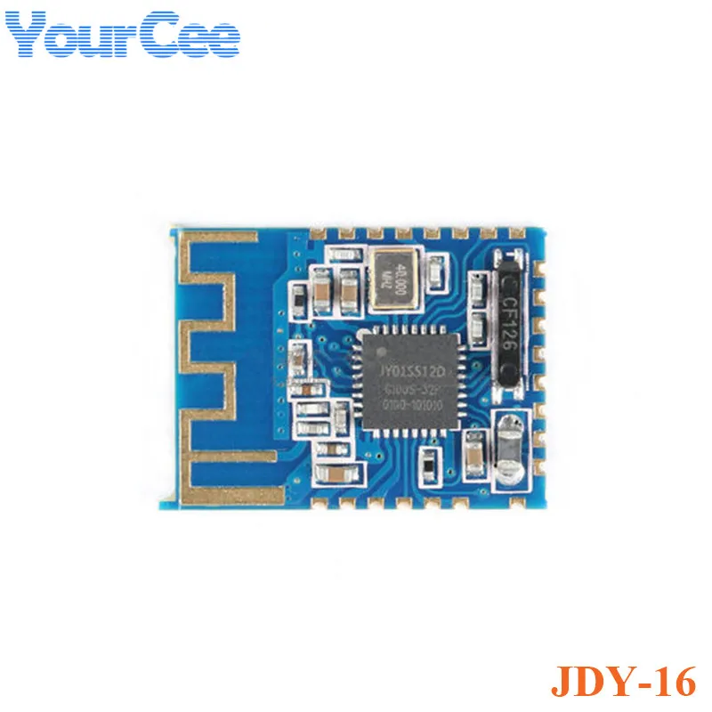 JDY-16 2.4G BLE High Speed Bluetooth-compatible Data Transparent Transmission 60M UART IIC I2C Board