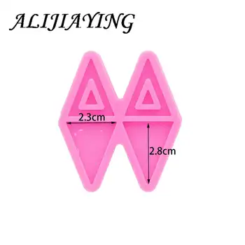 馬蹄形耳環樹脂晶簇模具DIY藝術,水滴形矽膠耳環模具,環氧樹脂樹脂工藝品模具DY1189 8 最佳銷售 晶簇矽膠模具 - №3