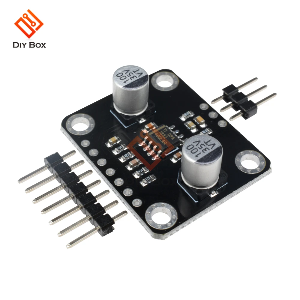 OPA1632 Audio Amplifier Board module Volume Control Fully-Differential ADC Driver AMP Board Low Noise Power Sound Amplifier