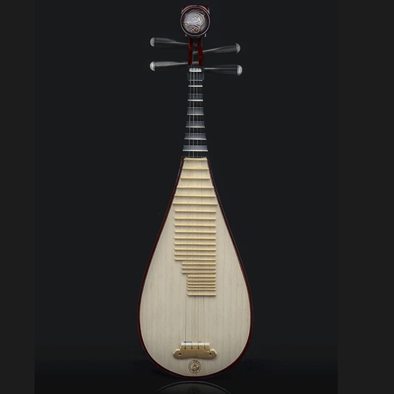 

Professional Lute Pipa Chinese Folk Instruments Special Solid Wood Material 4 strings China Style Ukulele For Adult 8911Y