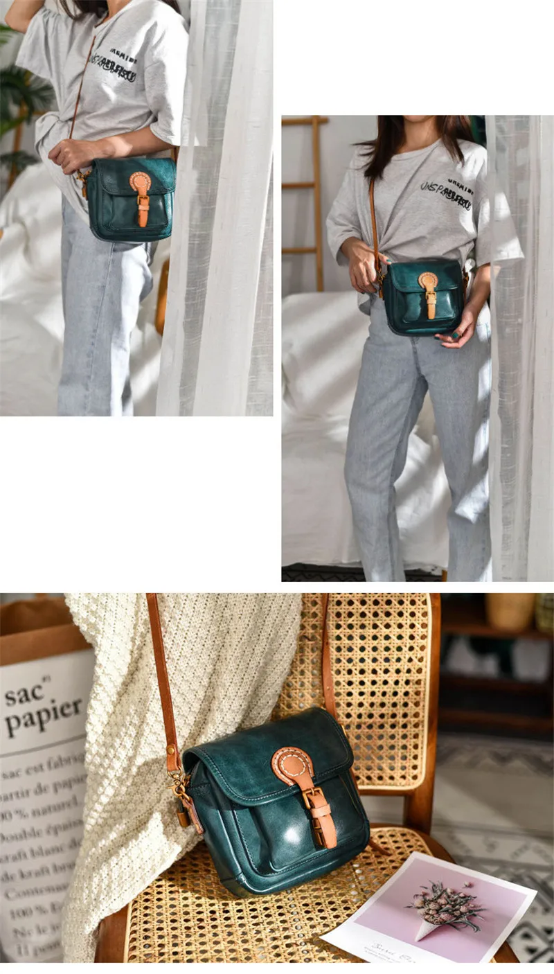 PNDME mode luxus echtem leder mini frauen kleine satchel für damen täglichen wochenende partei natürliche echt rindsleder schulter tasche – Detail 8