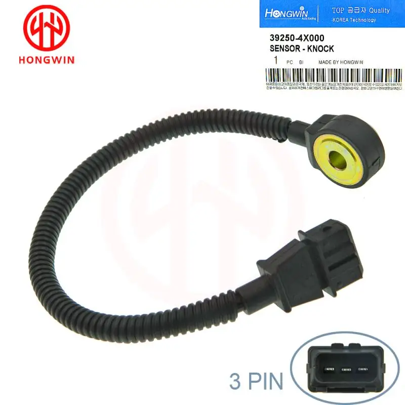 New Knock Sensor 3925037150 392504X000,0907089 For HyundaiI SANTA FE Mk1 2.7 2001-2006 G6BA Lemark