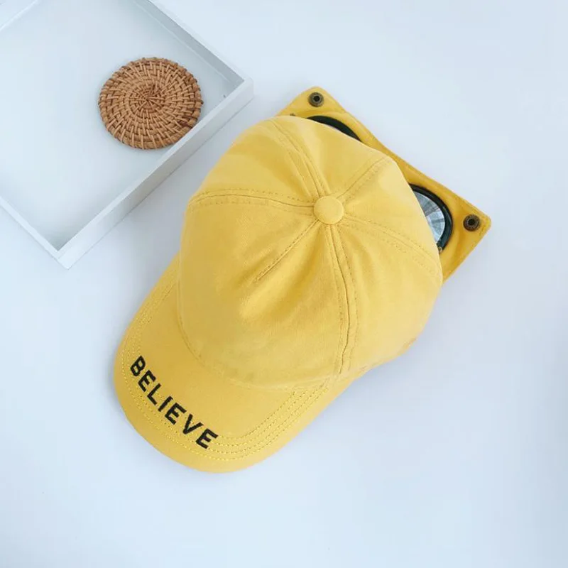 Doitbest 2024 Spring Children Baseball Cap Hip Hop Pilot Sunglasses Kids Sun Hat Boys Girls Caps Snapback Hats 2 to 6 Years old