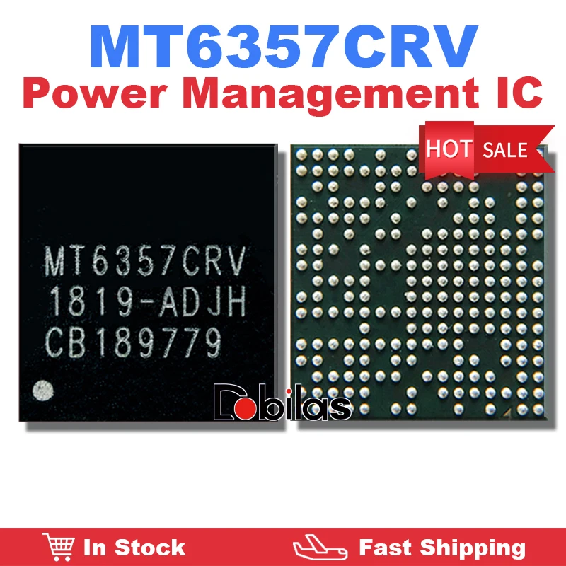 5Pcs MT6357CRV Power IC BGA Power Management Supply Chip PMIC Replacement Parts Chipset