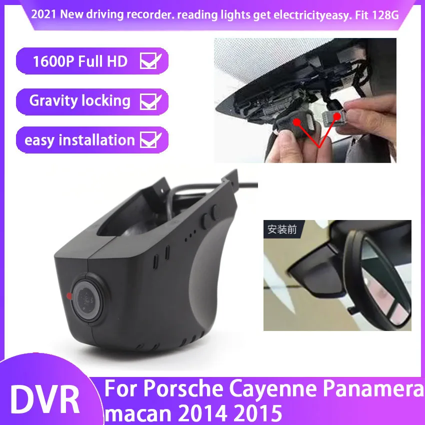 

Car driving recorder Easy to install For Porsche Cayenne Panamera macan 2014 2015 Car DVR Wifi Video Recorder Dash Cam Camera hd