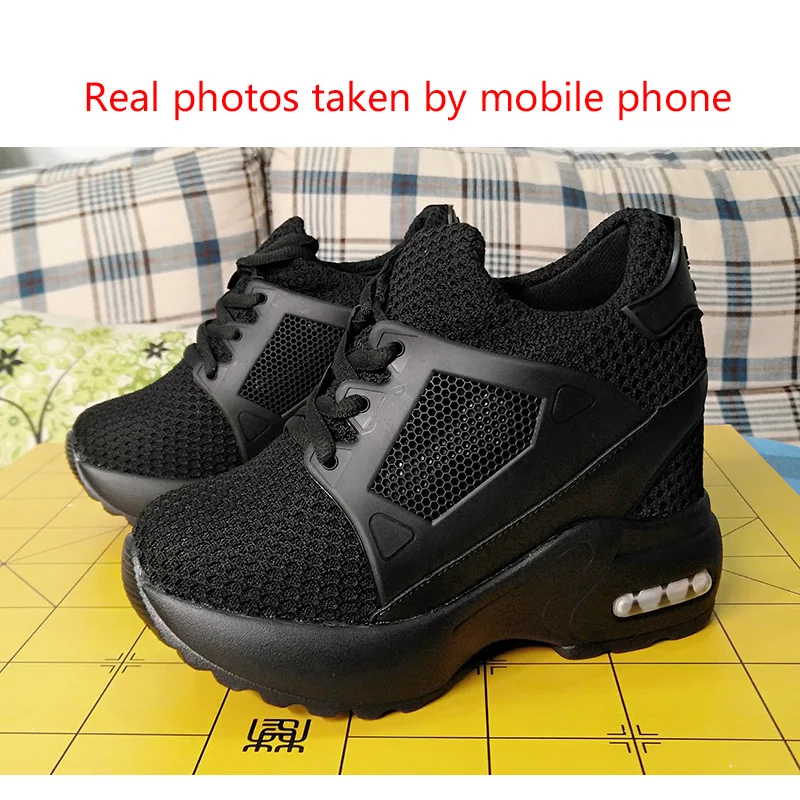 shoes woman sneakers platform sneakers Ladies Shoes sneaker Women Shoes red Breathable mesh womens Ladies Casual Shoes wedge