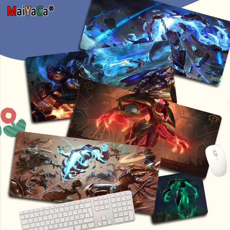 

League Of Legends Xerath Cool New Durable Rubber Mouse Mat Pad Size For Mouse Keyboards Mat Mousepad For Boyfriend Gift