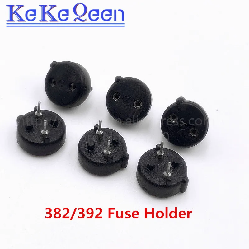 

200pcs/lot Free shipping Round Socket TR5 382 Red Circle TE5 392 square fuse LCD Fuse Holder fuse socket new and original