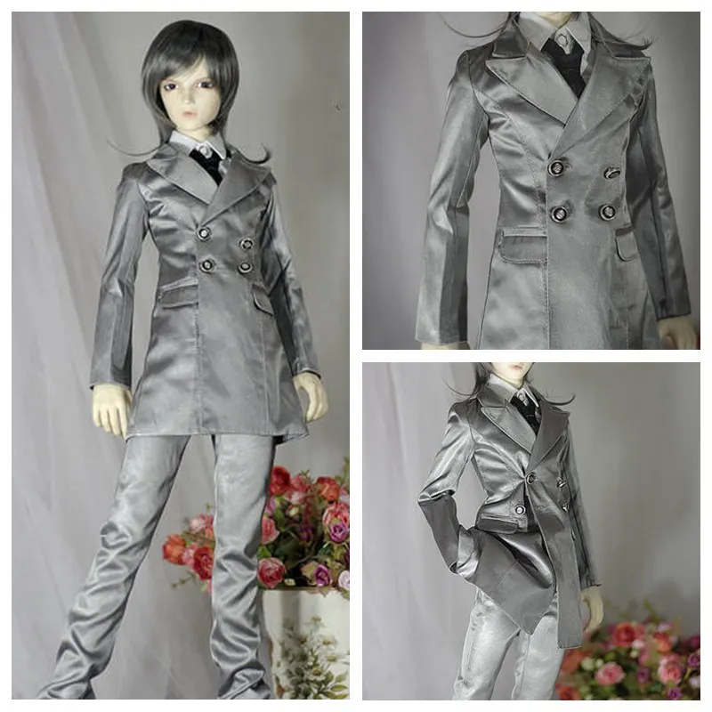 1/4 1/3 BJD doll clothes Suit coat + shirt + trousers for BJD/SD accessories ID72 uncle,without doll,shoes,wig and other A0842