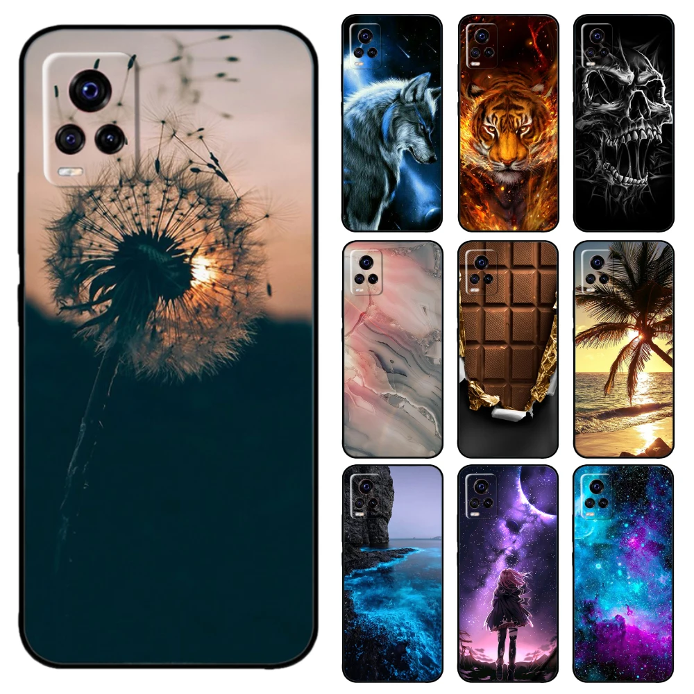 For vivo V20 Case coque Silicon Soft TPU Phone cover on for Vivo V21 5G / V21E / V20 Pro copas  for VivoV20 V 20 fundas bumper