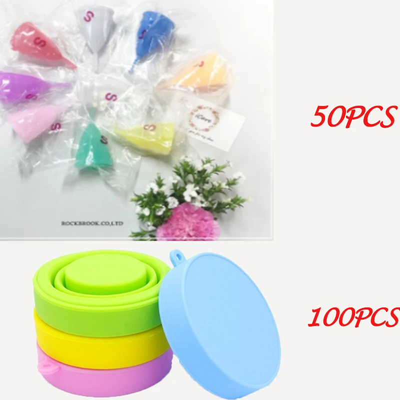 

VIP link Includes 50pcs iCare menstrual cup 100pcs disinfection cup