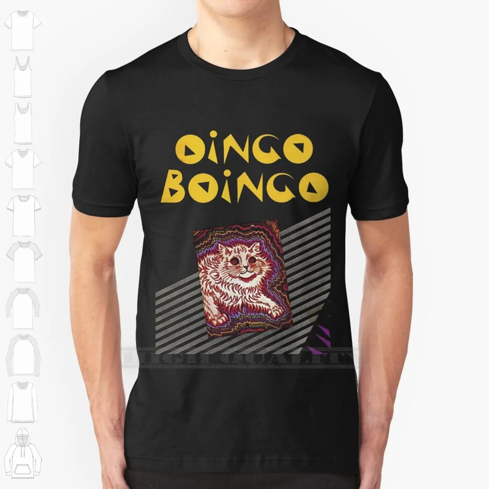 Oingoboingo 100% Cotton T Shirt Oingo Boingo Danny Elfman Ep New Wave Only A Lad Dead Mans Party Good For Your Soul Tee Short