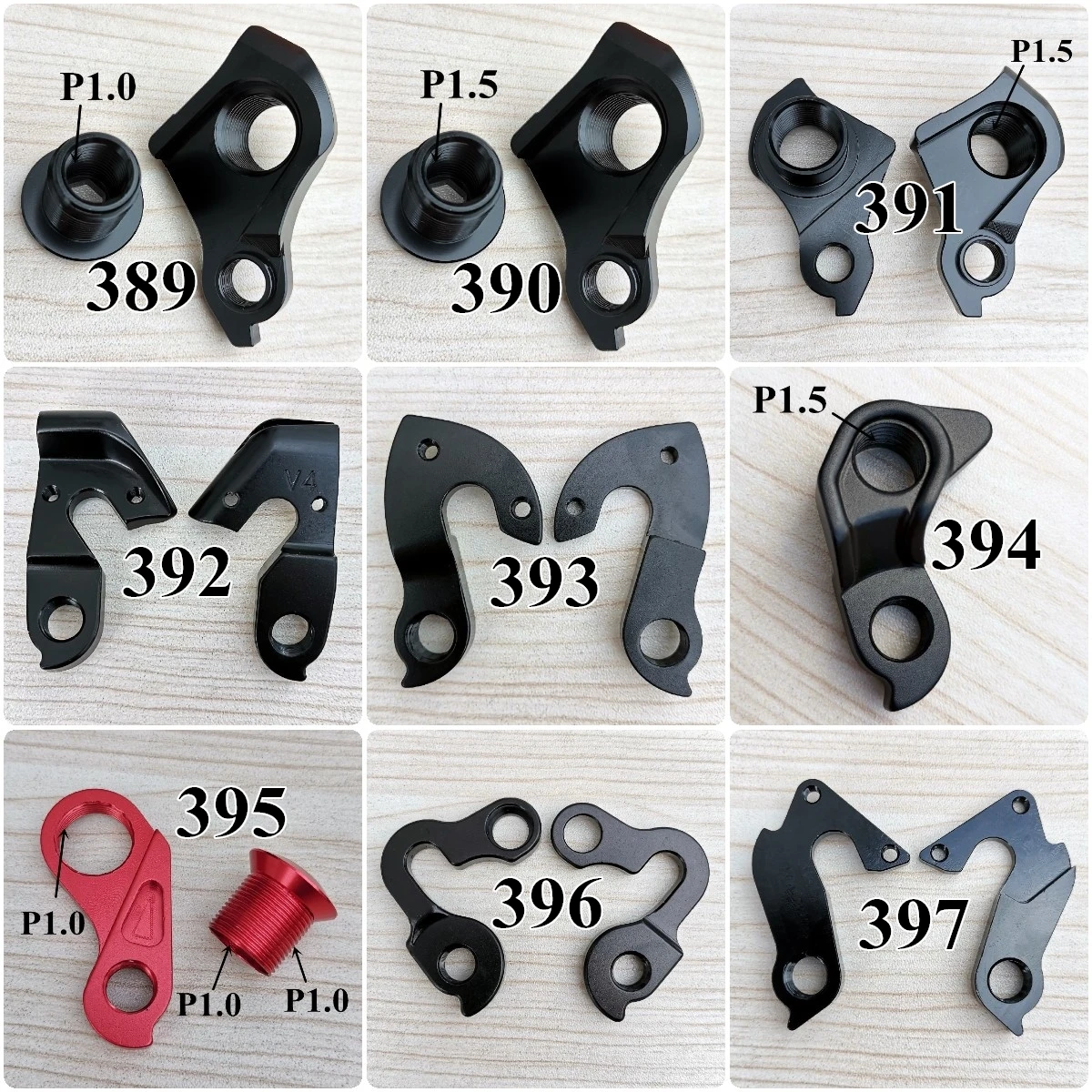 

1PC Bicycle Parts Carbon Frame Mech Dropout For Sava FUJI KONA Trek GT canyon scott Rear Derailleur Gear Hanger Number 381-397