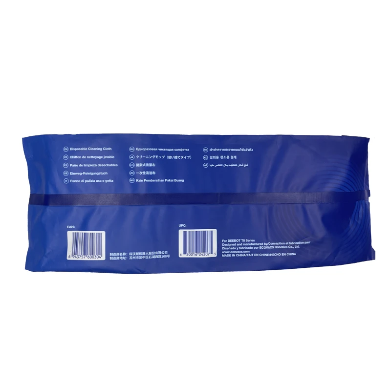 ECOVACS оригинальный 10 шт. коврик для мытья микрофибры для серии Deebot T8 AIVI T8 max T9 AIVI