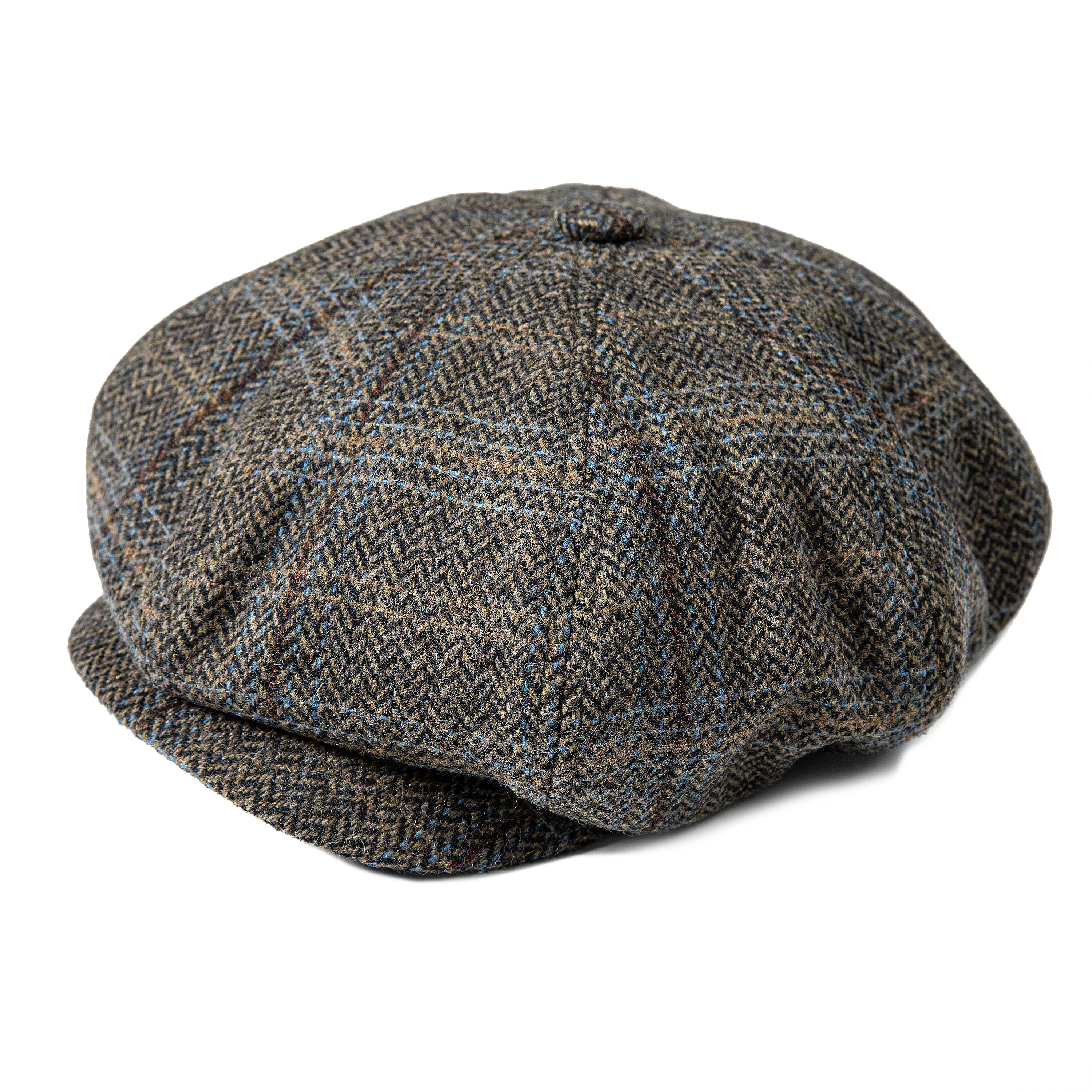 HAT-0006 Classic Super Quality Vintage Stylish 70% Wool Cap 2 Sizes