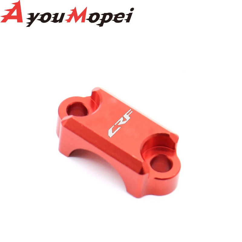 Abrazadera de cilindro maestro de freno para motocicleta, cubierta de abrazadera de manillar para HONDA CRF250R, CRF 450R, 250X, 450X, 250L, 150R,