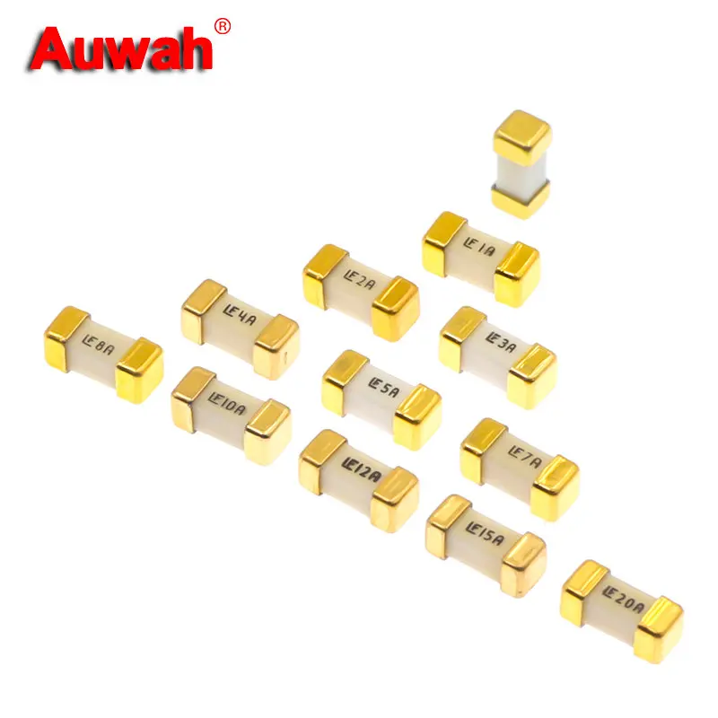 10pcs 1808 125V SMD Fast blow fuse 1A 2A 3A 4A 5A 6.3A 7A 8A 10A 12A 15A 20A 2410 0451 Series Ultra-rapid Fuses New original