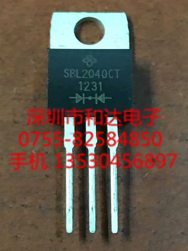 

SBL2040CT TO-220 40V 20A