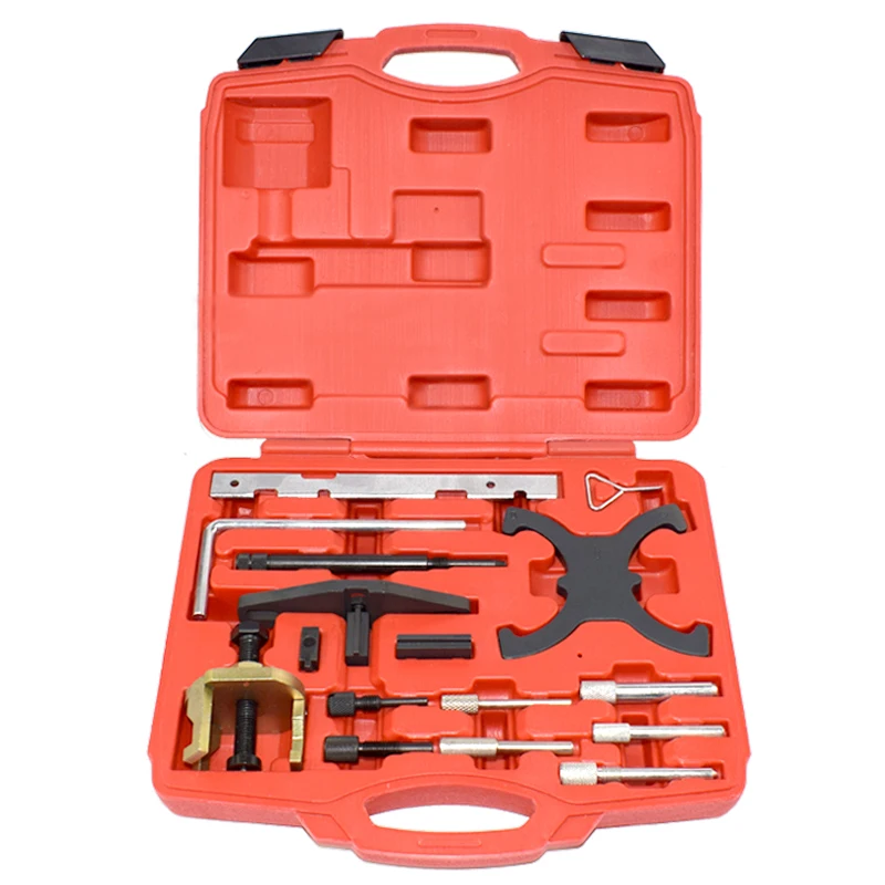 Camshaft Timing Tool Kit, Flywheel Locking Tool Compatible with Ford Fiesta Focus Volvo Mazda 1.4 1.6 1.8 2.0