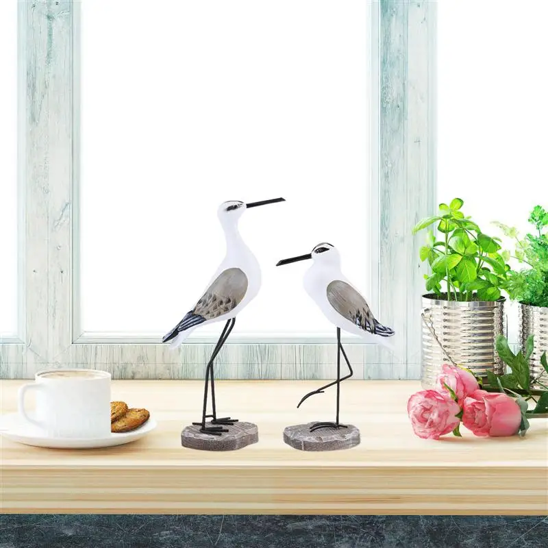 รูปปั้นนกนางนวลรูปปั้นที่ทำจากไม้รูปปั้นทะเลทะเลทะเลรูปนกนางนวลแบบตั้งโต๊ะรูปปั้นสวนทะเล