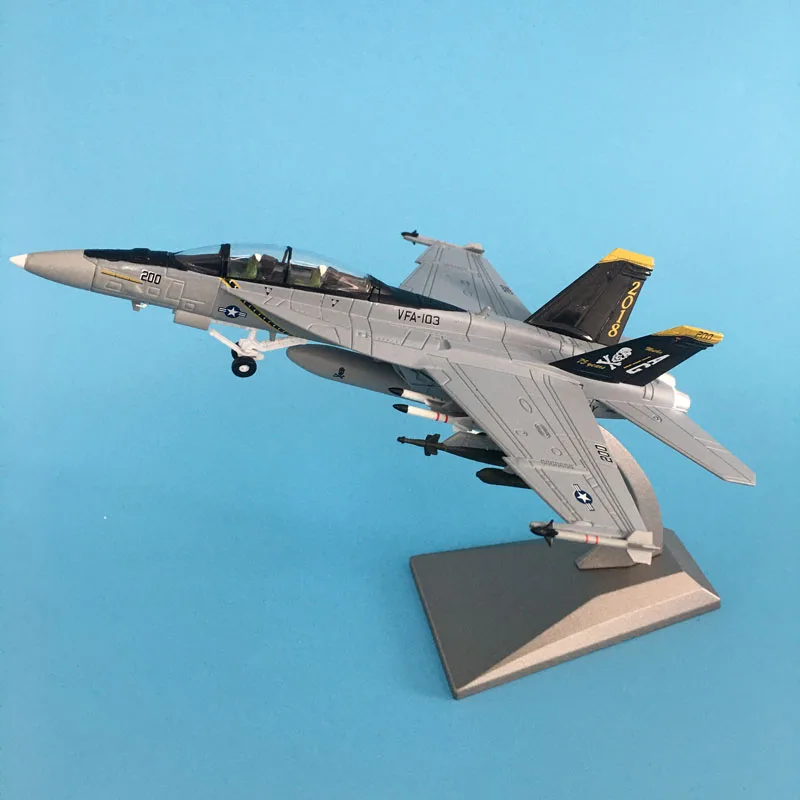 1/100 Military Model Toys F/A-18 Fighter Diecast Metal Plane  Aircraft  airplane Model Toy For Collectio