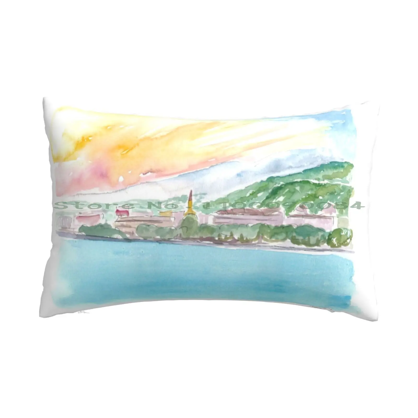 Papeete Waterfront View And French Polynesian Dreams Pillow Case 20x30 50*75 Sofa Bedroom All For The Game Foxhole Court Neil