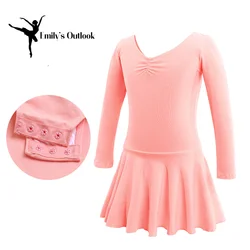 Mädchen Ballett Tanz Kleid Kurze Lange Hülse Klassische Ballett Tutu Rock Trikot Ballerina Outfit Erwachsene Angepasst Logo Service