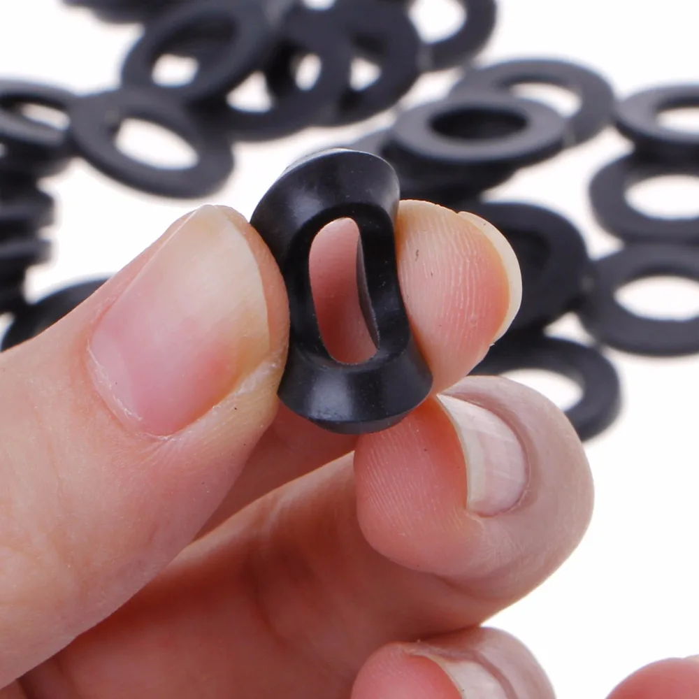 M3 M4 M5 M6 M8 M10 M12 M20 Czarna plastikowa gumowa płaska podkładka dystansowa Uszczelka izolacyjna Pierścień do śruby śrubowej
