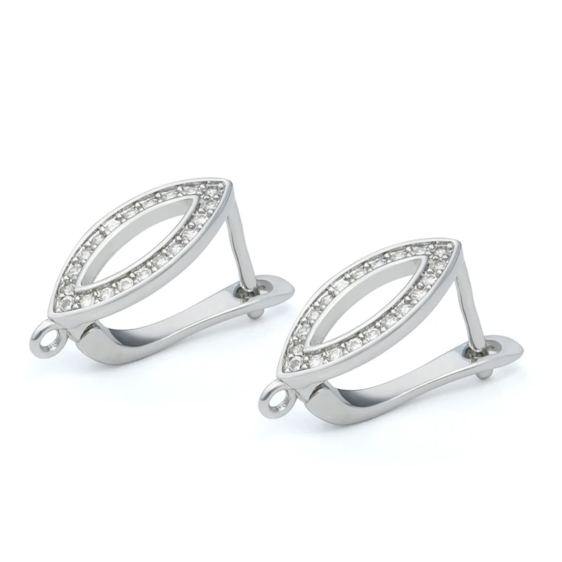 Fashion Evil Eye  Earrings Hooks DIY Earrings Clasps Hooks for Woman Handmade Jewelry Making Accessories