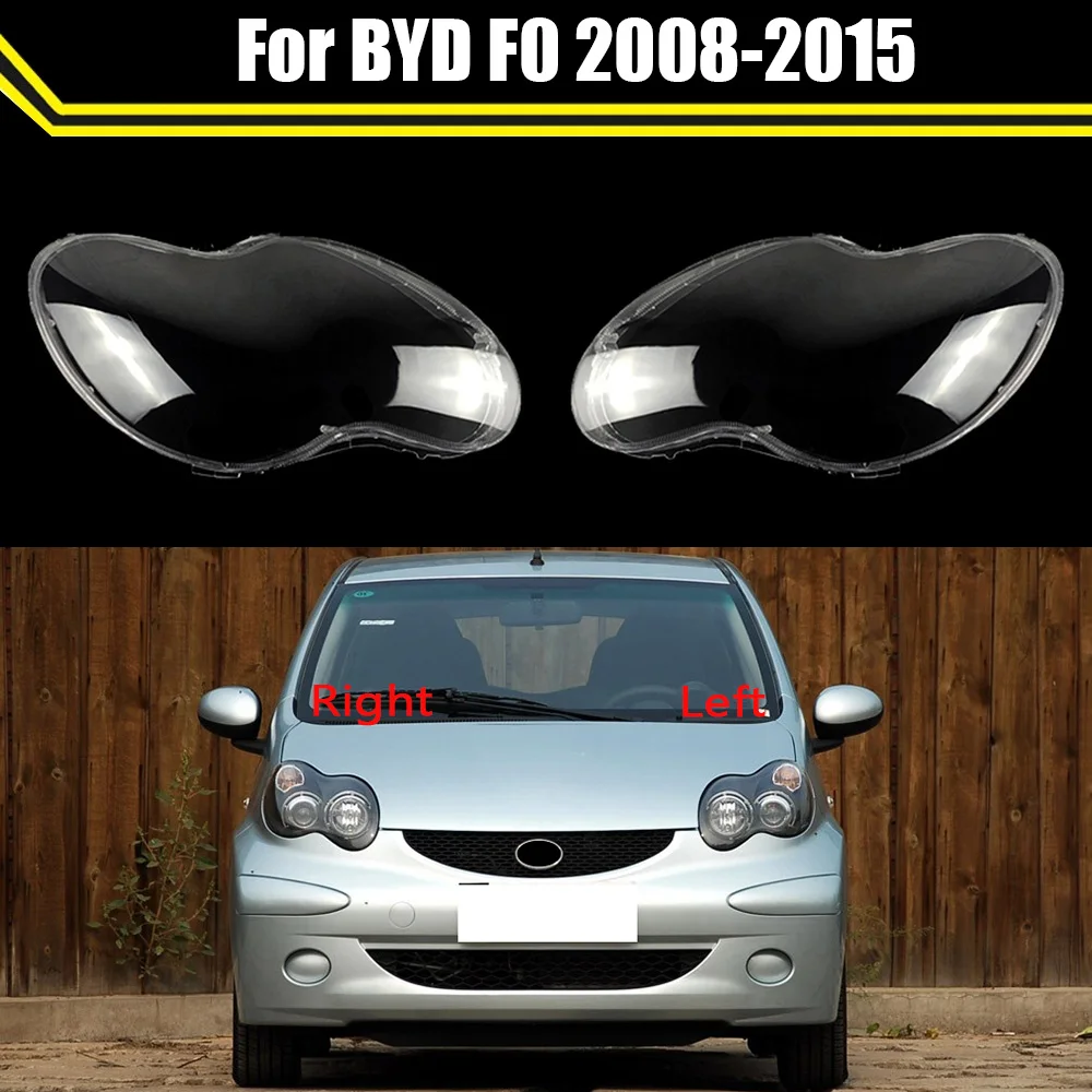 

Headlamps Cover Transparent Lampshade Headlight Shell Headlights Cover Clear For BYD F0 2008 2009 2010 2011 2012 2013 2014 2015