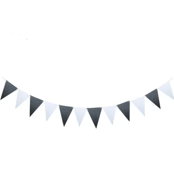 4M 12 플래그 8M 18 플래그 화이트 블랙 레드 플래그 펠트 부활절 깃발 발렌타인 플래그 국립 축제 페넌트 장식 용품 