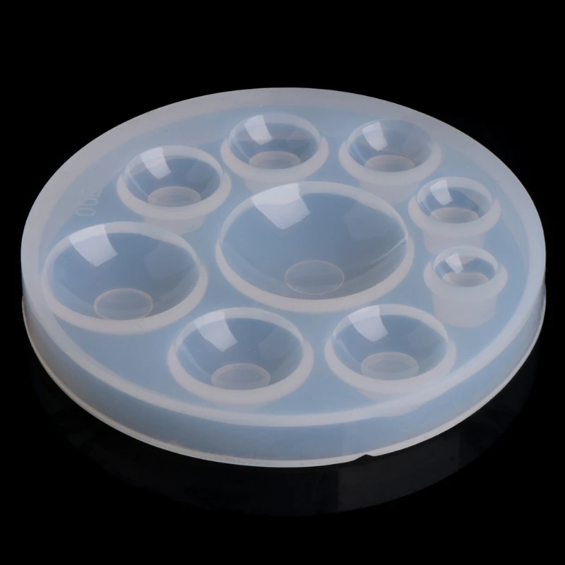 Mestiere fatto a mano 203B della muffa dello strumento fabbricazione del pendente dei gioielli DIY della muffa rotonda della resina del Silicone