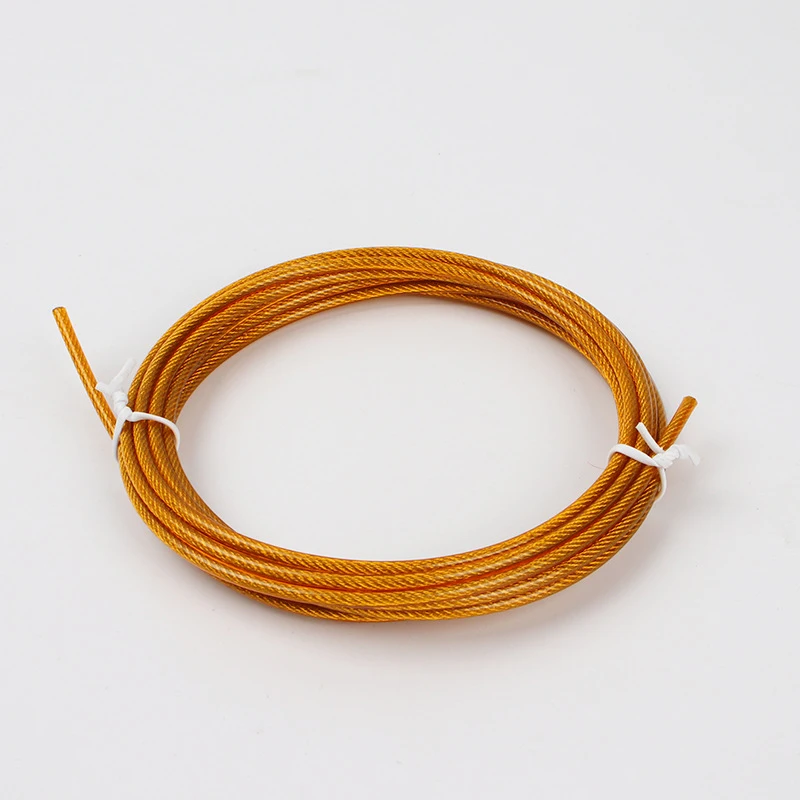 3m Replaceable Rope Durable Steel Wire Cable For Professional Crossfit Sport Speed Jump Rope Skipping Spare Ropes Diameter 2.5mm