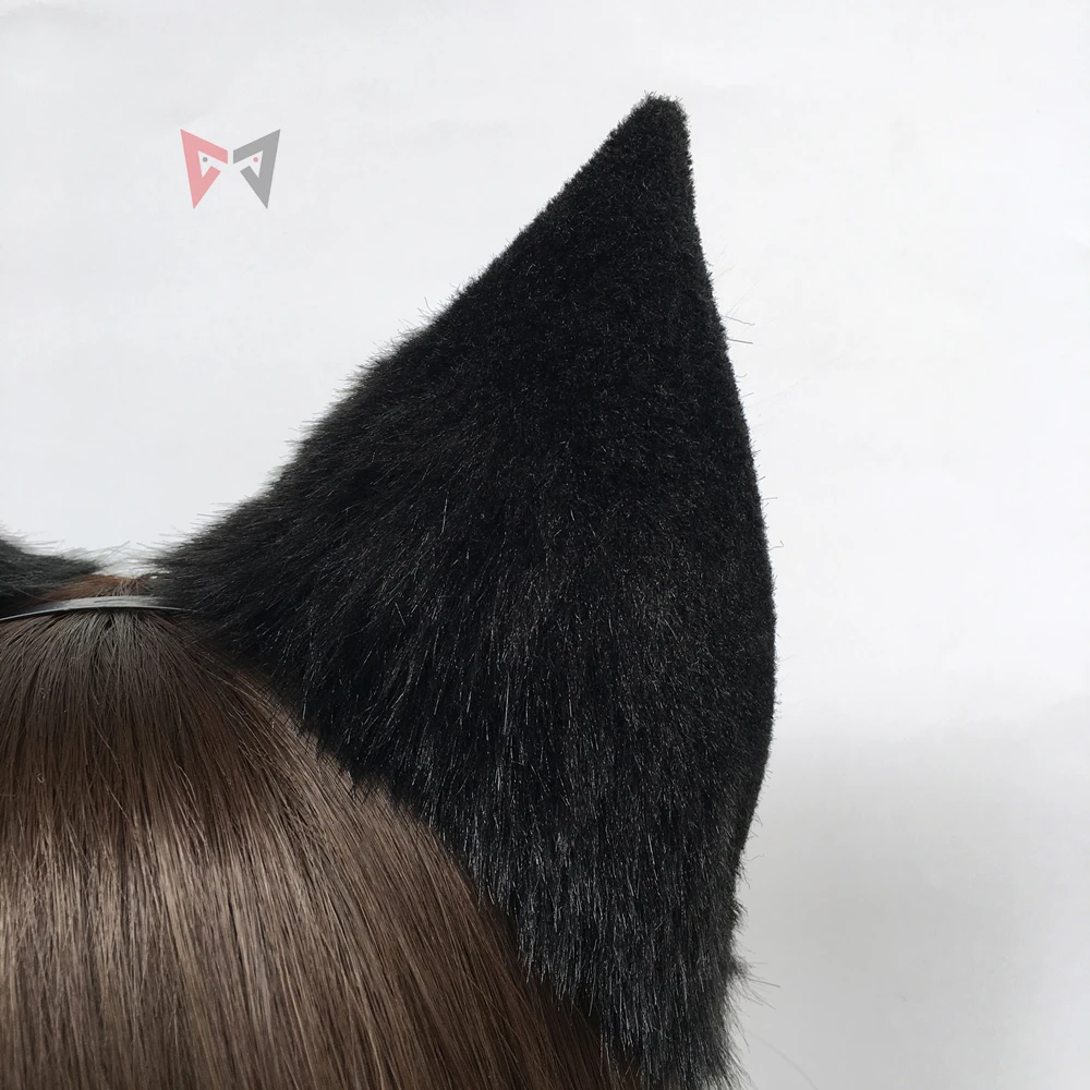 Neue Hand Made KDA Neue Katze Fuchs LOL Ahri Gumiho Cosplay DIY Ohren Hairhoop Hairbands Headwear Für Kostüm Zubehör