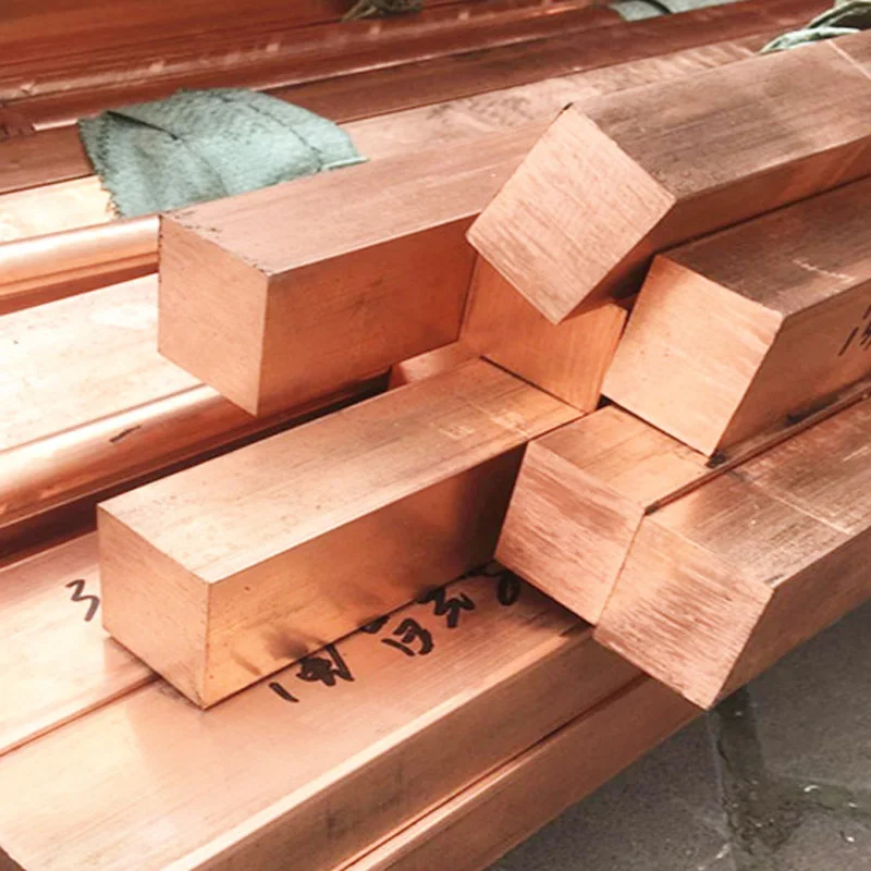 T2 pure Cu flat Copper Bar Plate Metal Strip thickness 2mm/3mm/4mm length 100mm customize