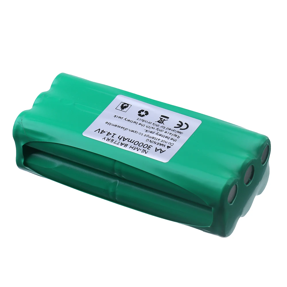 AA 14.4 فولت 3000mah ni-mh بطارية قابلة للشحن ل Papago S30C ذكي مكانس كهربائية للكنس VONE T285D مكنسة كهربائية البطارية