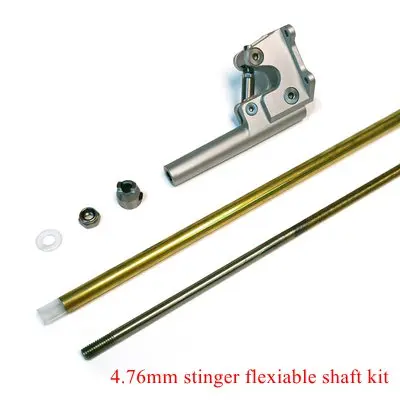 Originele TFL-onderdelen! 4,0 mm/4,76 mm/6,35 mm stinger flexibele askits voor RC Racing-boot