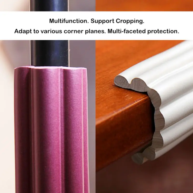 2 м без клея W тип многофункциональная наклейка на стену для детского сада мягкая сумка детский стол край полосы для предотвращения столкновений